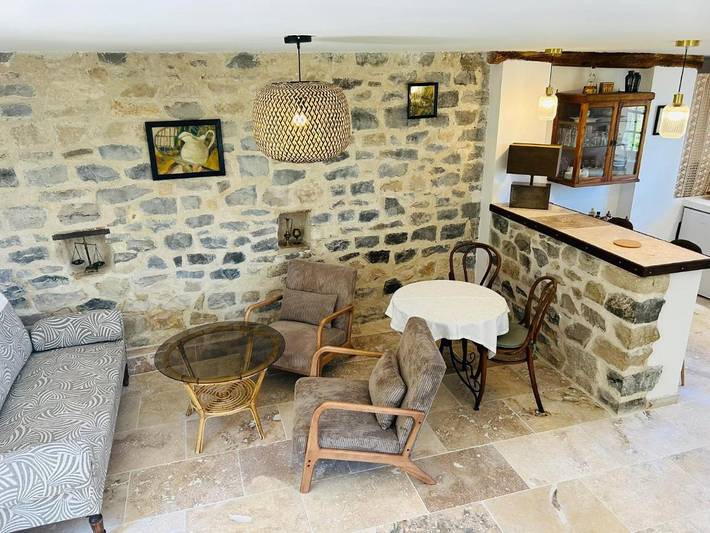 Maison de vacances pour 2 personnes, avec jardin et vue à Vaison-la-Romaine