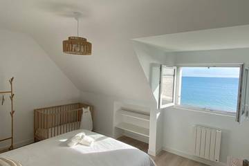 Gîte pour 10 personnes, avec jardin et terrasse dans Plage Kerurus Plouneour Trez
