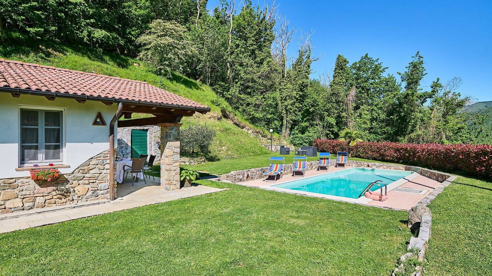 La Sella in Pescaglia, Italienische Riviera