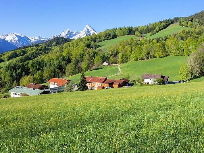Ferienwohnung für 2 Personen, mit Terrasse und Garten im Berchtesgadener Land - 2