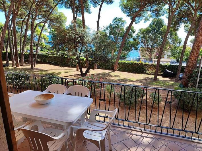 Appartement de vacances pour 4 personnes, avec jardin et vue, animaux acceptés