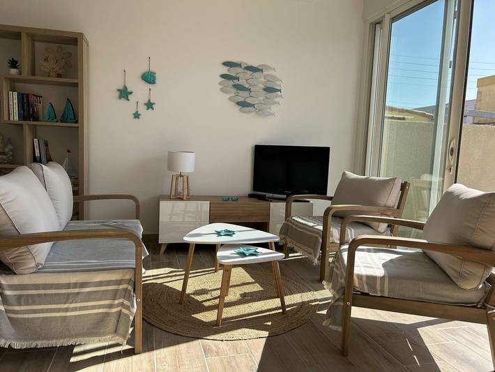 Appartement de vacances pour 4 personnes, avec terrasse à Fleury