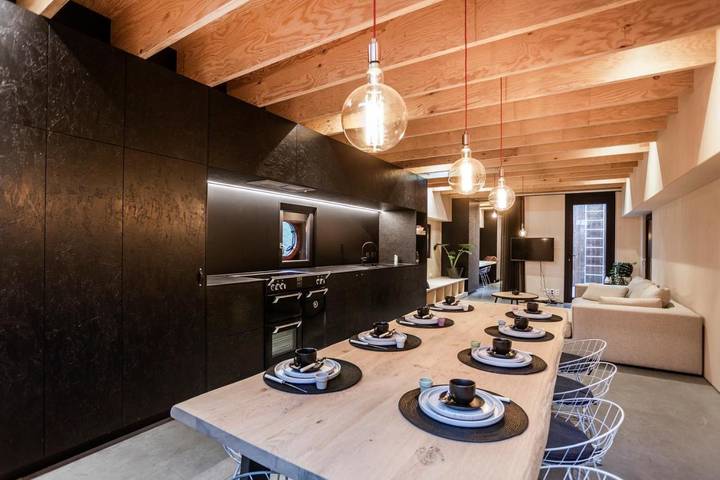 Bateau pour 8 personnes, avec terrasse à Gand - 3