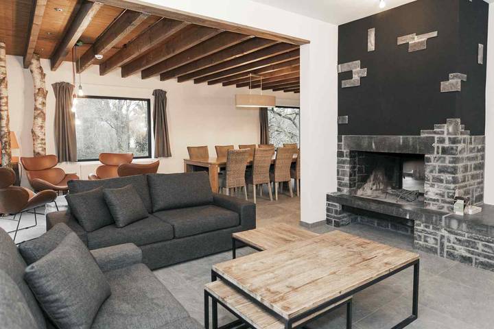 Villa für 18 Personen, mit Terrasse und Sauna sowie Garten, mit Haustier in Belgien - 3