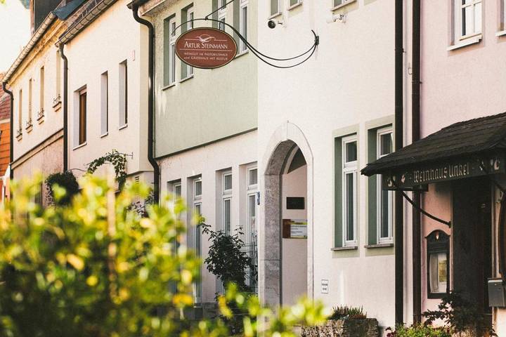 Ferienhaus für 2 Personen, mit Terrasse in Sommerhausen