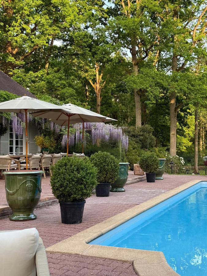 Location de vacances pour 14 personnes, avec piscine ainsi que jardin et vue à Auffargis - 2