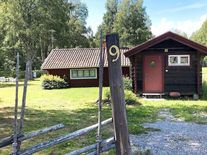Ljust hem i Rättvik, 6 gäster in Siljan