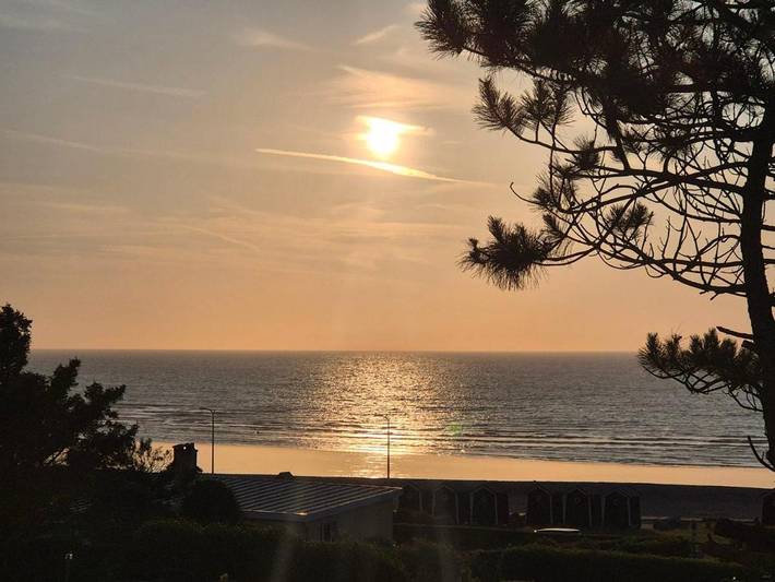 Location de vacances pour 6 personnes, avec vue et jardin dans Plage de Saint-Marguerite sur Mer