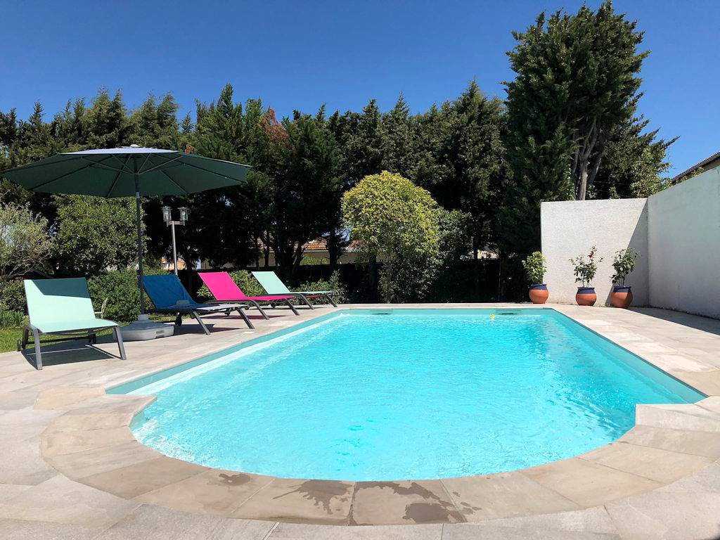Aux Belles Vacances – Adult only - Chambre Farniente in Caux-et-Sauzens, Région de Carcassonne