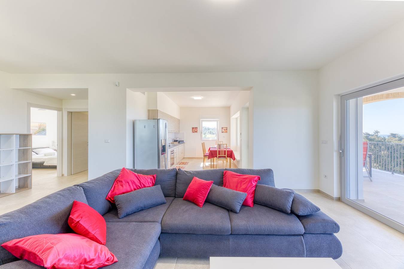 Ganze Wohnung, Apartment 'Bianca' mit Meerblick, Wlan und Klimaanlage in Ugento, Golf von Tarent
