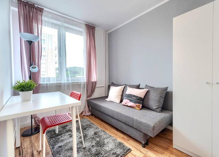 Apartament wakacyjny dla 2 osób, z widok w Oliwa
