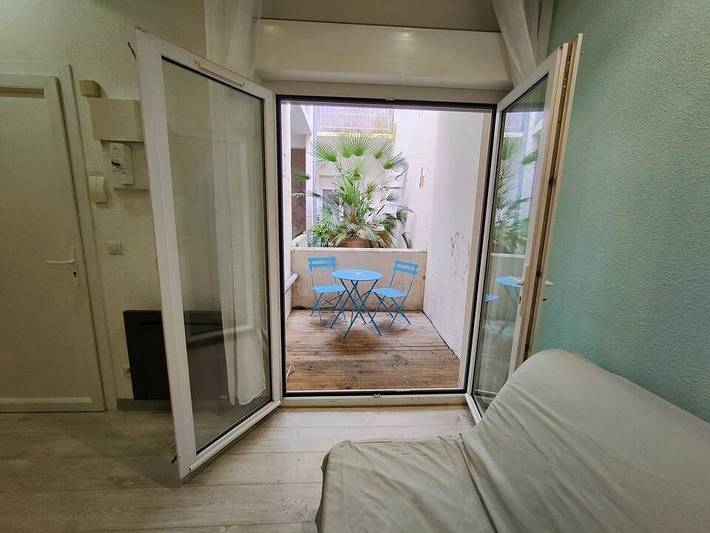 Estudio entero, Estudio para 2 personas con terraza in La Rochelle, Región de La Rochelle