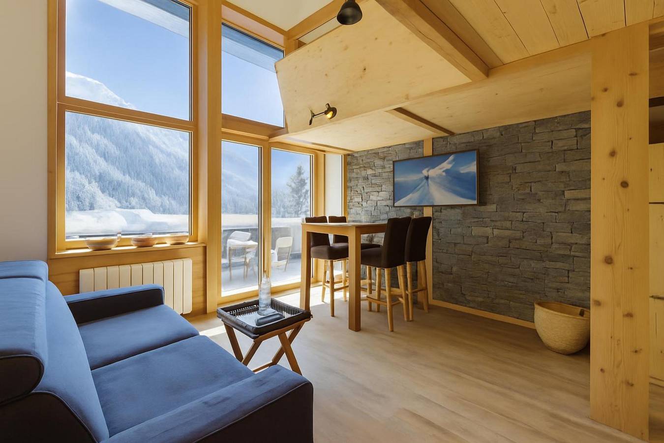 Appartement De Vacances pour 4 Personnes dans Chamonix-Mont-Blanc, Région de Bonneville