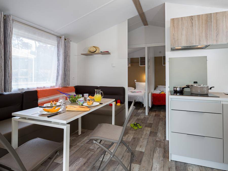 Camping Les Peupliers - Mobilhome 4 personnes - Palma Clim 4 personnes in La Flotte, Île de Ré