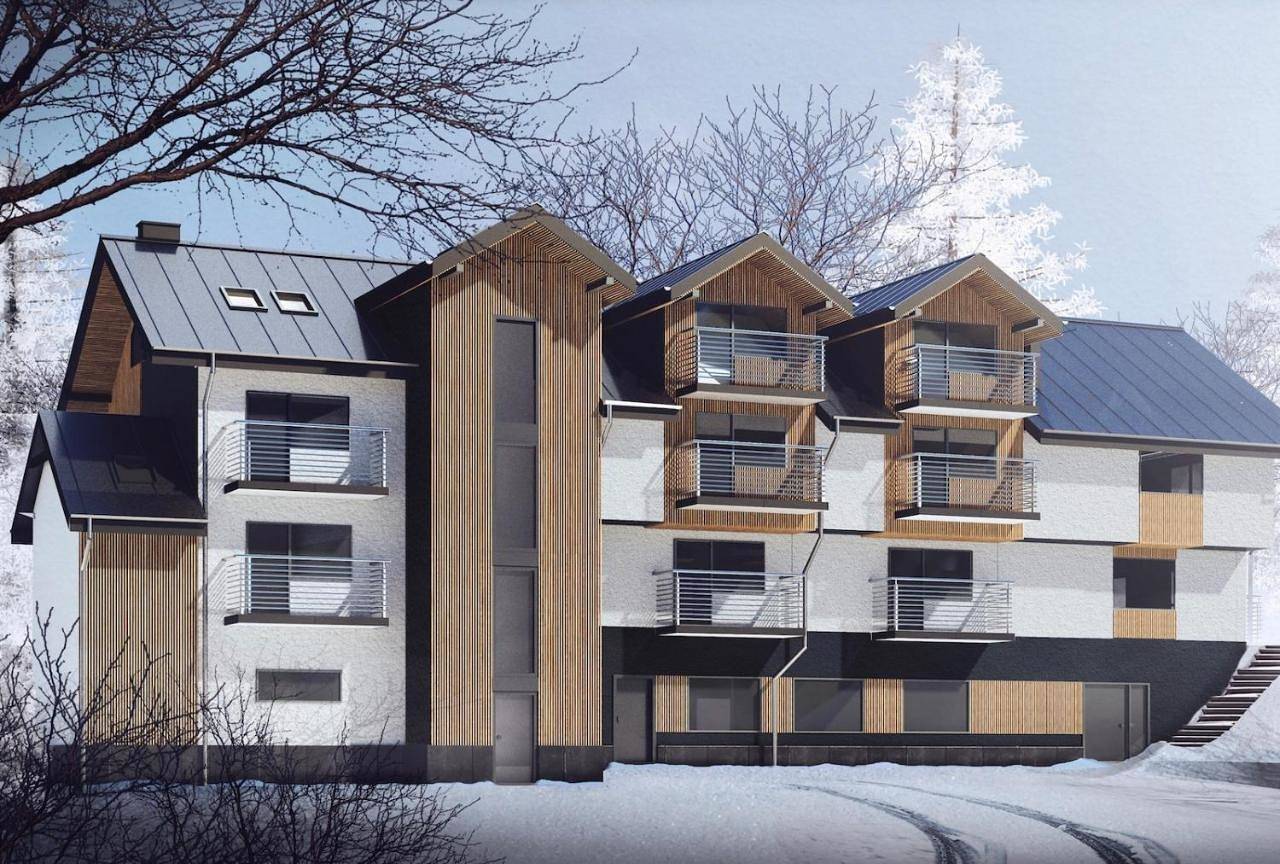 Aparthotel dla 2 osób z taras in Korbielów, Karpaty (Polska)