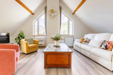 Gîte pour 4 personnes, avec terrasse et jardin à Niedermorschwihr