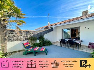 Maison de vacances pour 3 personnes en Vendée