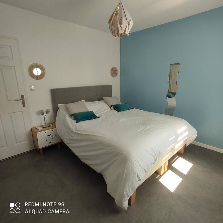 Location de vacances pour 2 personnes, avec vue ainsi que terrasse et jardin à Sainte-Soulle - 4