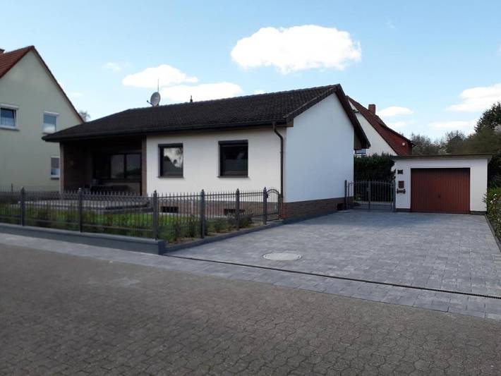 Ferienwohnung für 4 Personen, mit Terrasse und Garten sowie Ausblick in Hodenhagen