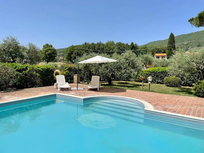 Ganze Ferienwohnung, Ferienwohnung für 4 Personen mit Pool in Passignano sul Trasimeno, Lago Trasimeno