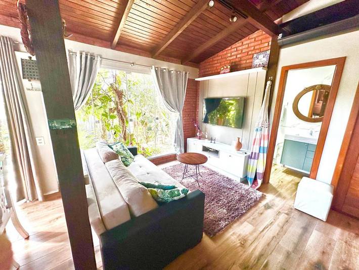 Casas e apartamentos de temporada para 2 pessoas, com jardim em Praia Brava SC