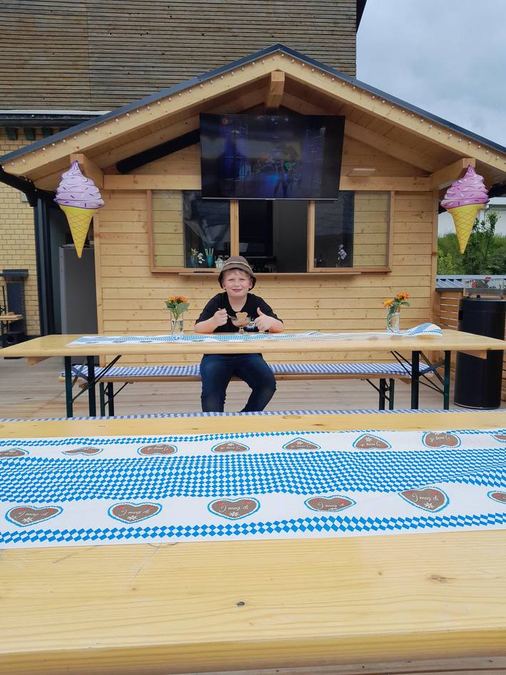 Hütte für 4 Personen, mit Garten und Sauna sowie Terrasse, mit Haustier in Sachsen - 2