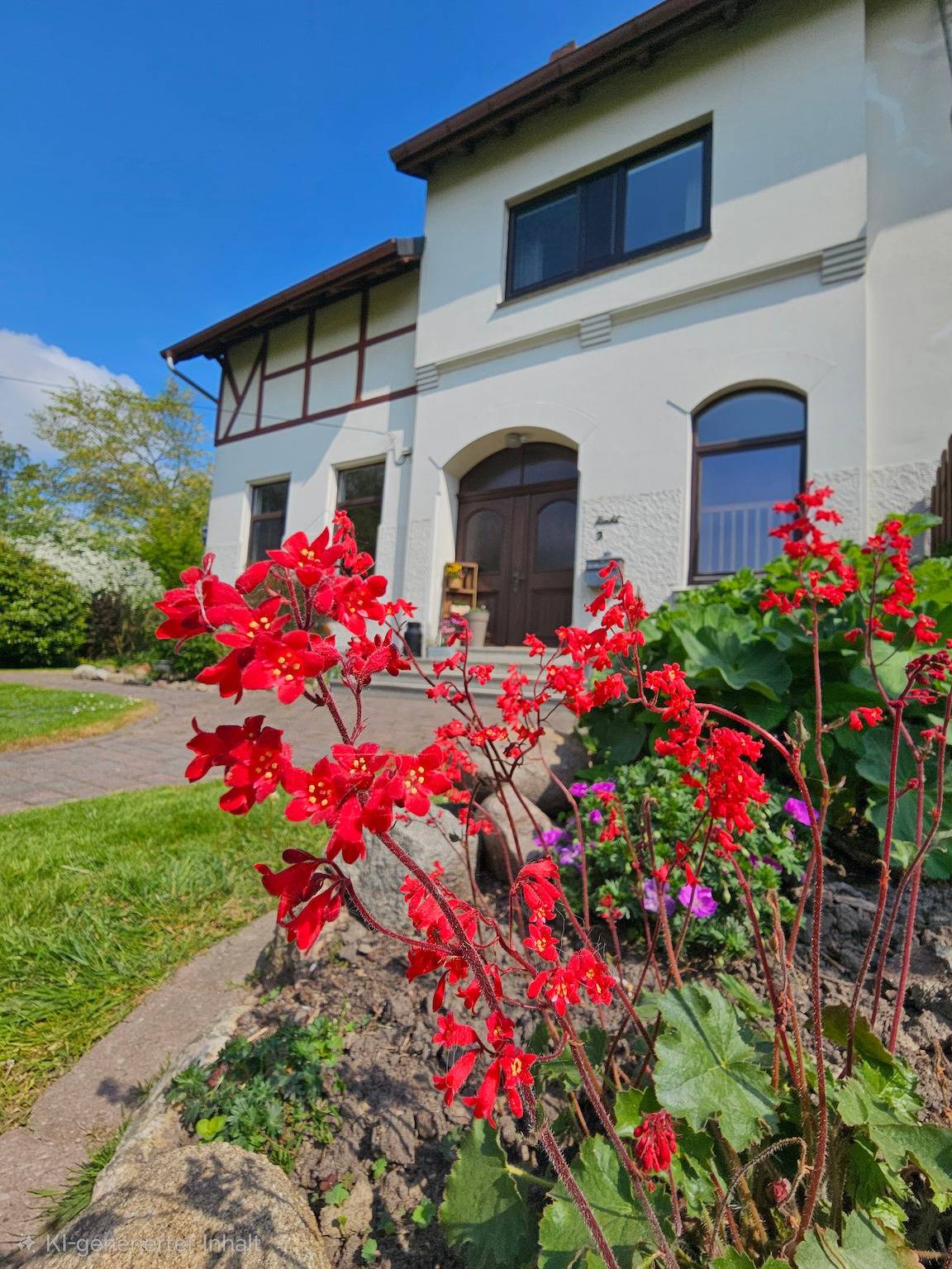 Ganze Wohnung, Apartment „Pferdestall“ mit gemeinsamer Terrasse, Garten und Wlan in Dorum, Cuxland