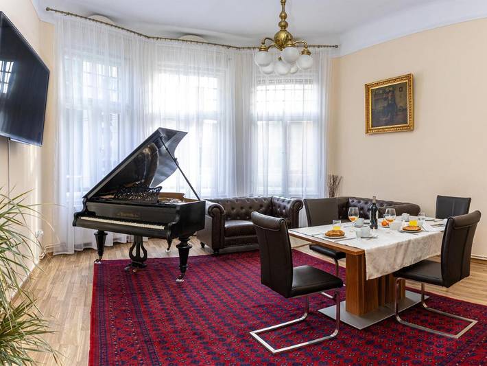 Appartement de vacances pour 4 personnes, avec jardin et jacuzzi