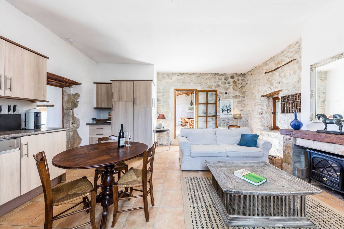 Cottage « Luxury Lodge pour 2 personnes » avec piscine partagée, Wi-Fi et climatisation in Lussan, Région de Nîmes