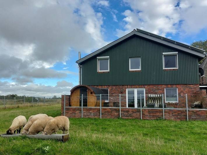 Luxus-Ferienhaus für 6 Personen, mit Sauna und Terrasse