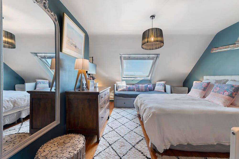 Chambre d’hôtes « Escale Sauzonnaise - L’Amer » avec vue mer, piscine partagée et Wi-Fi in Sauzon, Côte des Mégalithes
