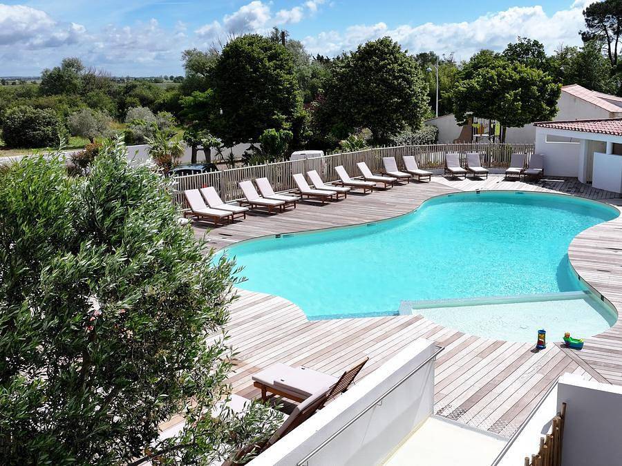 Camping Le Bellevue - Mobilhome 4 personnes - Confort - 2 chambres in La Tranche-sur-Mer, Vendée