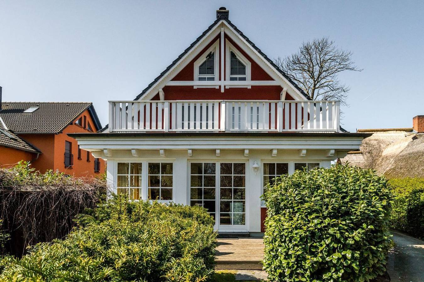 Ganze Wohnung, Ferienwohnung "Strandrose"- im Erdgeschoss ca.68 m² für 2-4 Personen im Ortskern in Ahrenshoop, Fischland