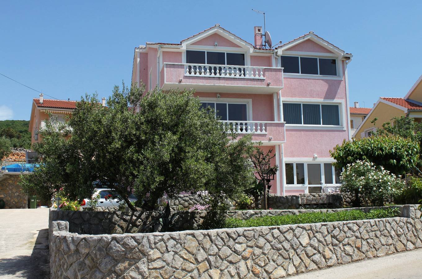 Appartamento intero, Appartamento di due stanze con terrazzo e vista mare Ponte - Punat, Veglia - Krk A-5343-c in Ponte Croazia, Krk (Croazia)