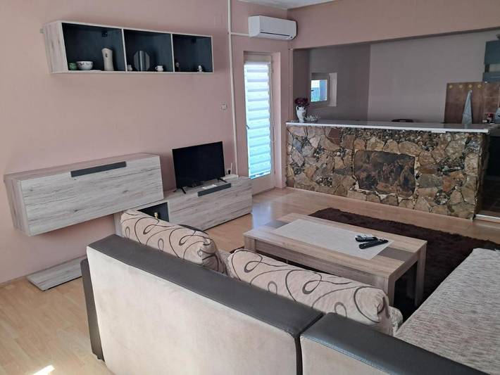 Appartement de vacances pour 6 personnes, avec Balcon ainsi que Terrasse et Vue