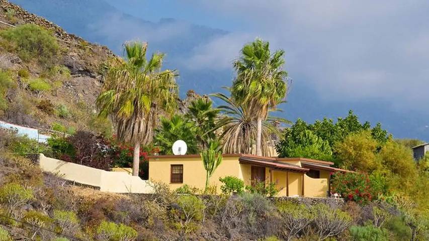 Chalet para 2 personas, con jardín en La Palma