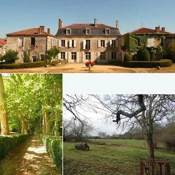 Chambre d’hôte pour 3 personnes, avec jardin, animaux acceptés à Champagne-Mouton
