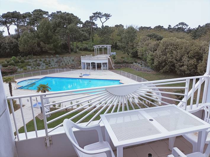 Location de vacances pour 4 personnes, avec balcon à Château-d'Olonne
