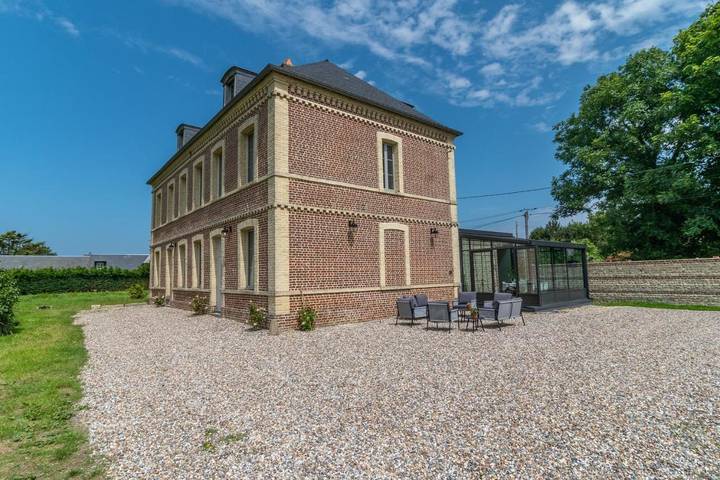 Appartement de vacances pour 8 personnes, avec vue et jardin
