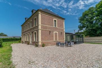 Gîte pour 8 personnes, avec jardin et vue à La Poterie-Cap-d'Antifer