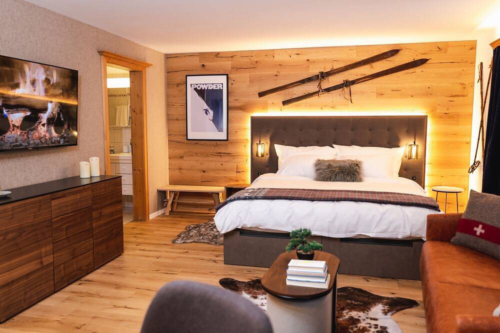 Ganze Wohnung, Wunderstay Alpine 3 Chic Studio Central Location in Klosters-Serneus, Plessur Alpen