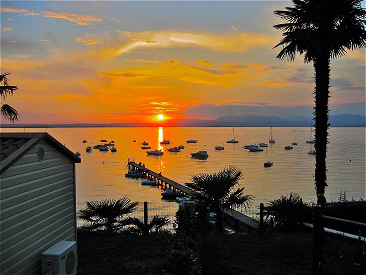 Lodge Tiere erlaubt 4 Personen in Lazise, Gardasee-Berge