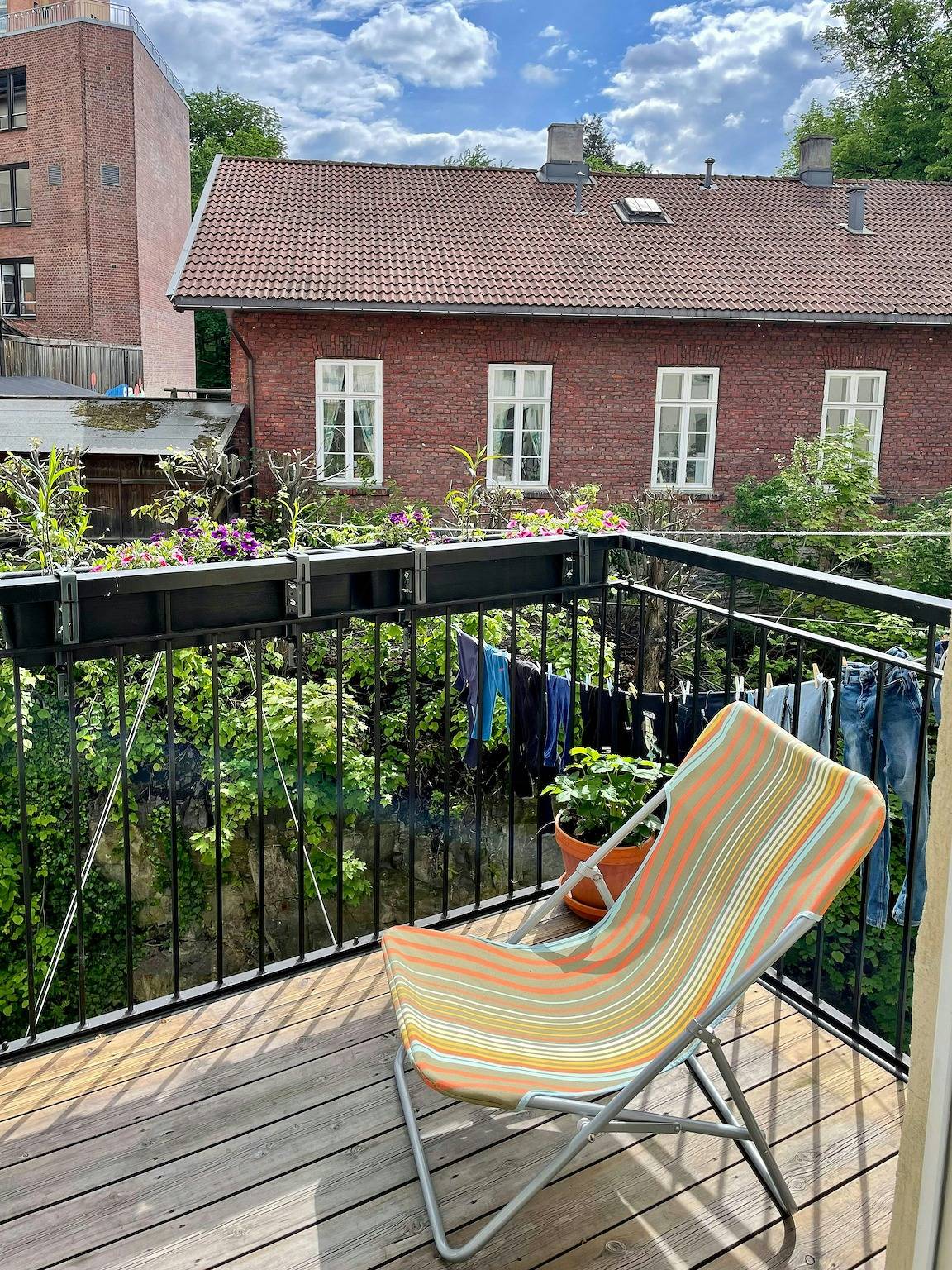 Ganze Wohnung, Helle Wohnung mit Blick über die Dächer von Tøyen in Gamle Oslo, Oslo