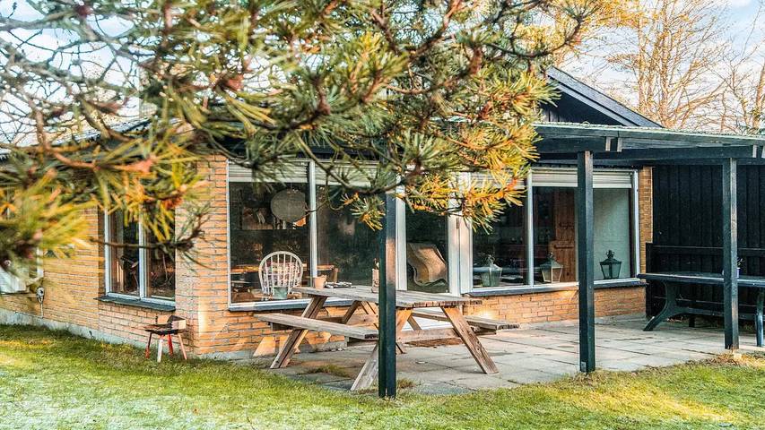 Ferienhaus für 3 Personen, mit Terrasse