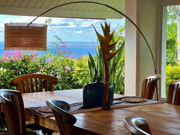 Maison d’hôte pour 2 personnes, avec jardin ainsi que jacuzzi et piscine dans Polynésie française
