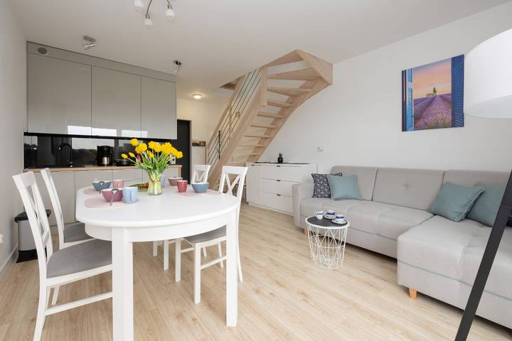 Ferienwohnung für 8 Personen, mit Garten in Rewal