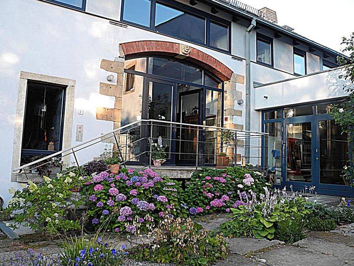 Ferienwohnung für 3 Personen, mit Balkon und Terrasse sowie Garten in Müglitztal