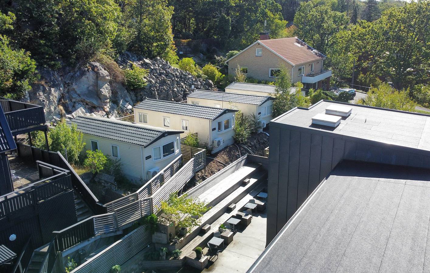 Feriehus for 6 personer med have in Göteborg, Västergötland