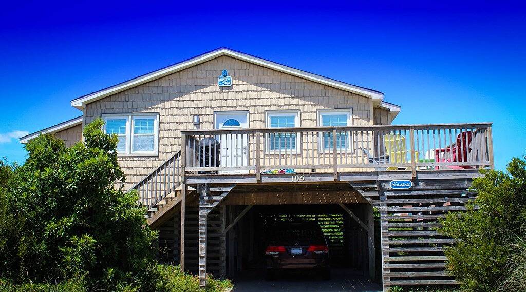 Oceanside Cottage, Phenomenal Familien-Ferien, Schritte zu Atemberaubender Strand in Nags Head, Dare County
