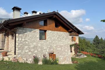 Blockhütte für 3 Personen, mit Garten in Trentino-Südtirol